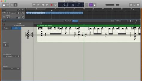 How To Show Add And Edit Musical Notes In Garageband