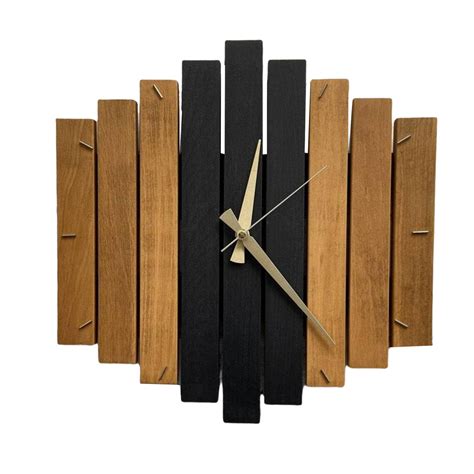 Horloge Murale En Bois Moderne D Construite Horloge Murale Originale Fr