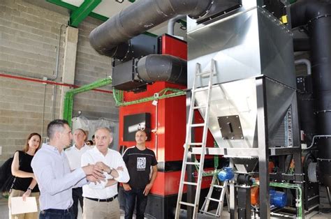 Castilla Y Le N Inaugurada La Red De Calor Con Biomasa En El Campus De