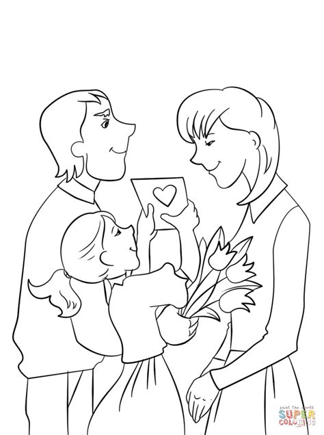 Mother And Father Drawing At Getdrawings Free Download