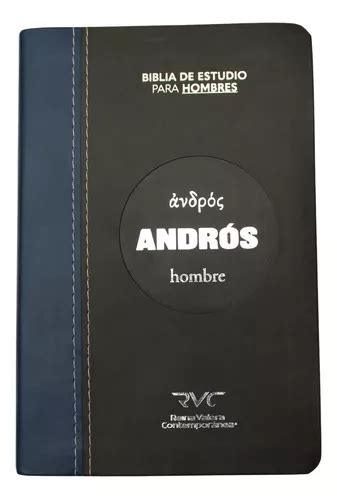 Biblia De Estudio Para Hombres Andrós Símil Piel Versión Rvc Cuotas