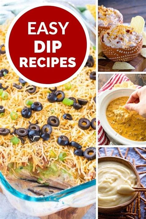 Quick and Easy Dip Recipes! - Julie's Eats & Treats