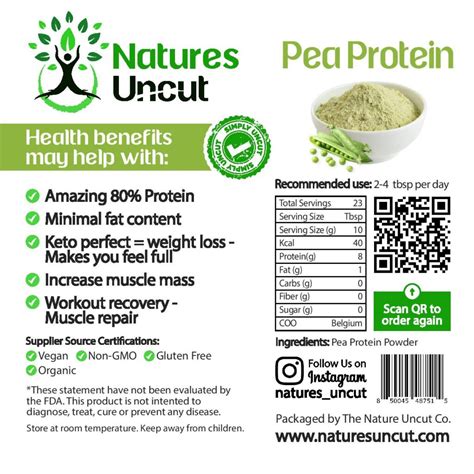 Pea Protein – naturesuncut.com