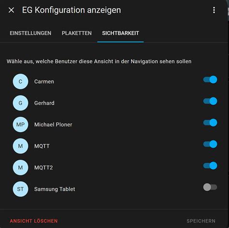 Sichtbarkeit für Benutzer lasst sich nicht ändern Allgemein simon42