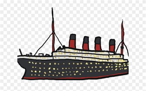 Clipart Titanic Sinking Location