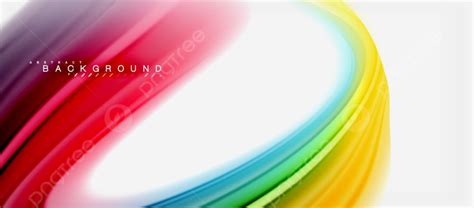 Rainbow Fluid Colors Abstract Background Twisted Liquid Design