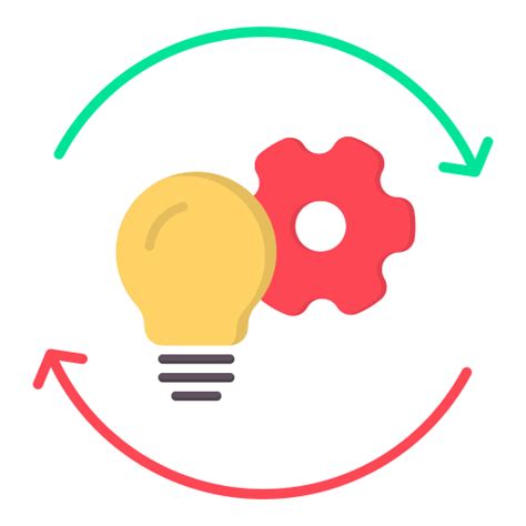 Continuous Improvement Generic Color Fill Icon