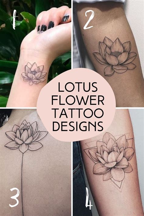 Beautiful Flower Tattoos Designs For Tattooglee Flower