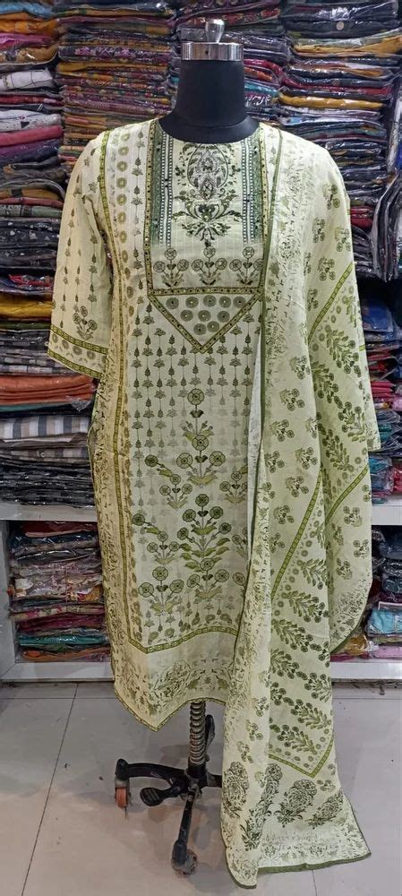 Cotton NEW BEAUTIFUL DESIGNER MASLIN KURTI WITH DUPATTA At Rs 515 In Surat