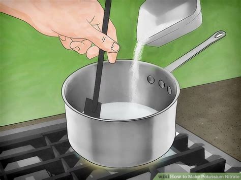 How To Make Potassium Nitrate 8 Steps With Pictures Wikihow