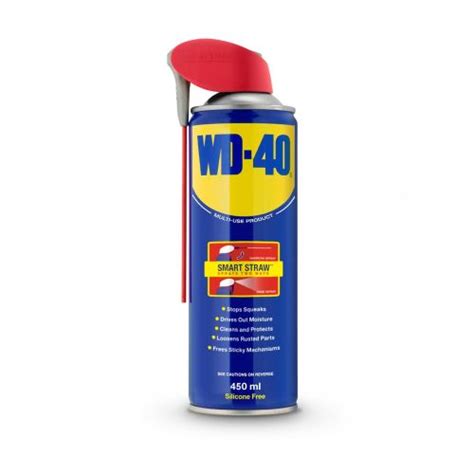 WD 40 Smart Straw Multi Use Aerosol Lubricant 450ml