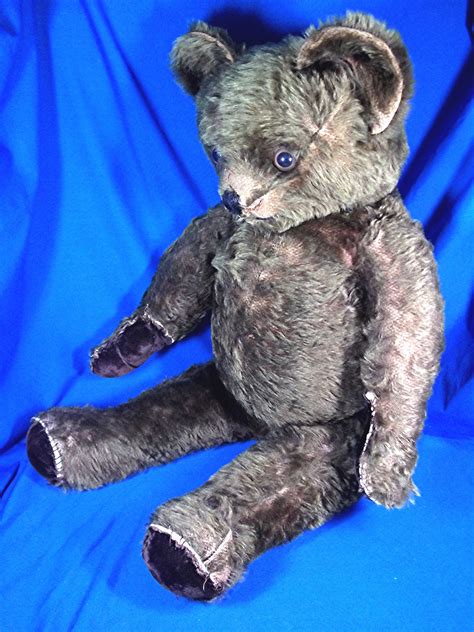 Vintage Circa 1940s Mohair Teddy Bear July Jointed