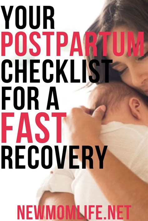 The Ultimate Postpartum Checklist For New Moms Postpartum New Moms