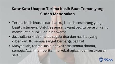 40 Ucapan Terima Kasih Atas Doanya Untuk Teman Dan Saudara