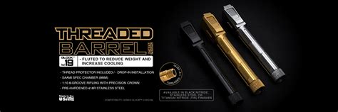 Strike Industries Threaded Barrel For Glock 19 Wing Tactical