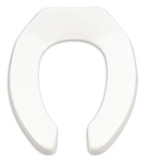 White, Stainless Steel, Toilet Seat - 49JM34|5001G055.020 - Grainger