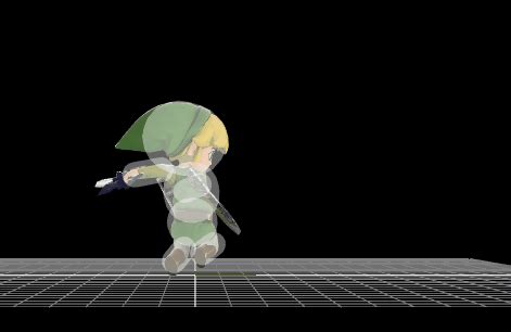 Toon Link Ssb Hitboxes Smashwiki The Super Smash Bros Wiki