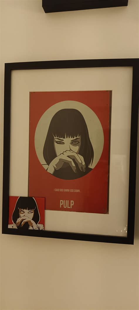 Stl File Pulp Fiction Uma Thurman Mia Wallace D Printable Design To