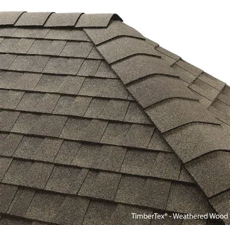 TimberTex® Premium Ridge Cap Shingles – Weathered Wood | Empire Supply US