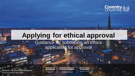 Pdf Guidance For Submitting An Ethics Application For Approval