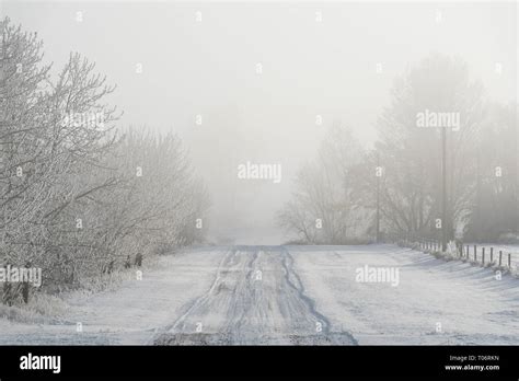 Power Poles On Both Sides Of The Road Hi Res Stock Photography And