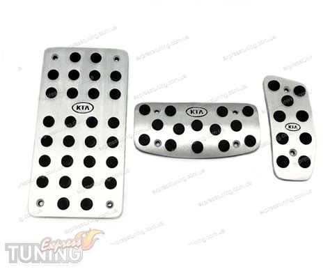 Накладки на педали Киа Рио 3 (накладки педалей Kia Rio 3 АКПП) JTEC ...