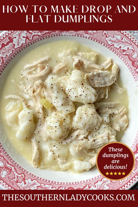 How To Make Dumplings The Southern Lady Cooks