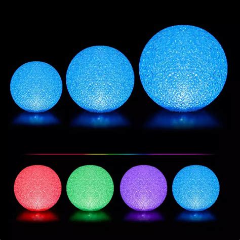 Bola De Cristal M Gica Que Cambia De Color Luz Led Nocturna Juguete