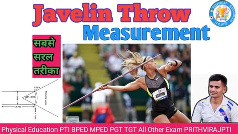 Javelin Throw Measurement Javelin Sector Marking Plan Youtube