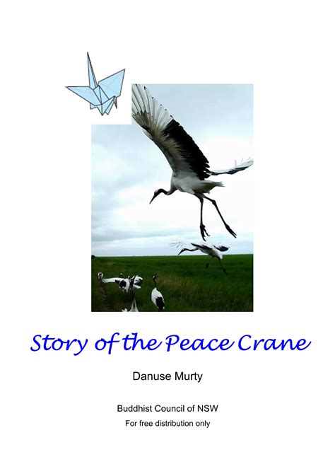 Story of the_peace_crane | PDF