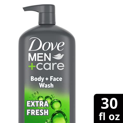 Dove Men Care Extra Fresh Refreshing Hydrating Mens Face And Body Wash