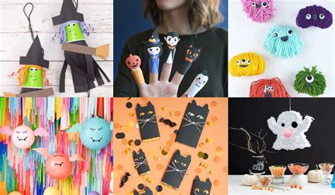 Manualidades Halloween Para Niños ¡las Mejores Manualidades