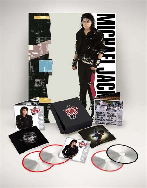 Michael Jackson Bad 25th Anniversary Deluxe Edition 3 Cds Und 1 Dvd