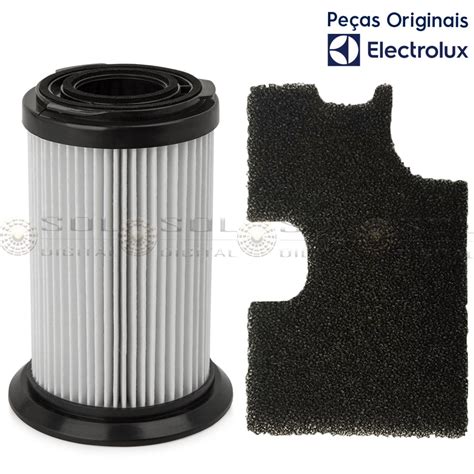 Kit Filtro Hepa Mais Filtro Exaust O Aspirador Electrolux Ergolite