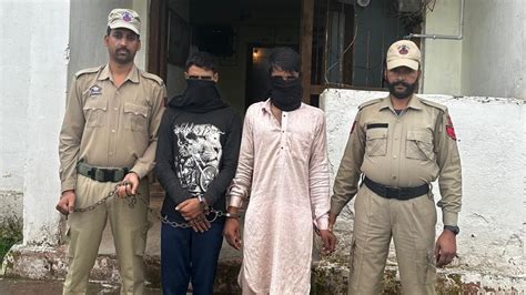 Jammu And Kashmir 2 Jaish E Mohammed Operatives Arrested For