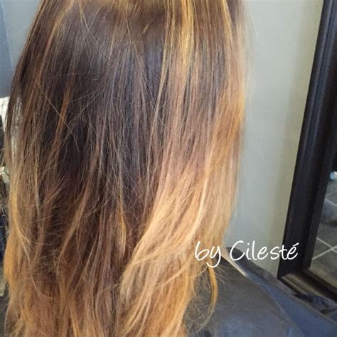 Balayage Ombre Curls For Blonde And Brunette Hair