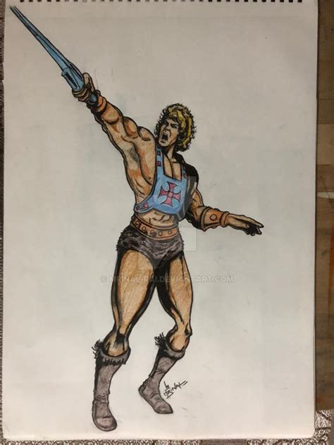 He Man Drawn As Part Of Daily Sketch Challenge By Mrinal Rai On Deviantart