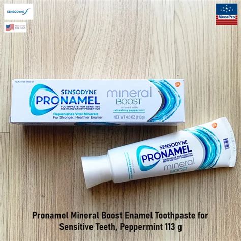 Sensodyne Pronamel Mineral Boost Enamel Toothpaste For Sensitive Teeth