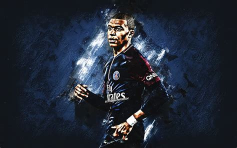 Kylian Mbapp Lottin Kylian Footballer Soccer Sport Psg Forward