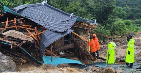 Inundaciones Inundaciones En Corea Del Sur Dejan Al Menos 22 Muertos