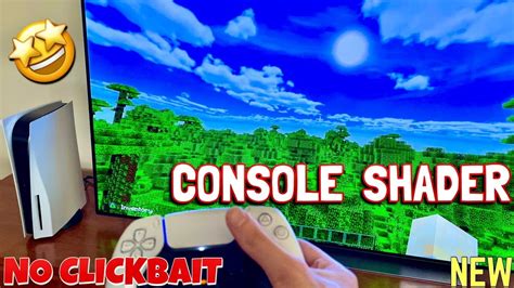 Console Shader Best Ultra Minecraft Bedrock Edition Shader Ps4 Ps5