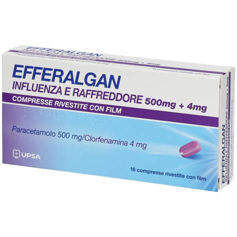 Efferalgan Influenza E Raffreddore Compresse Riv Mg Mg