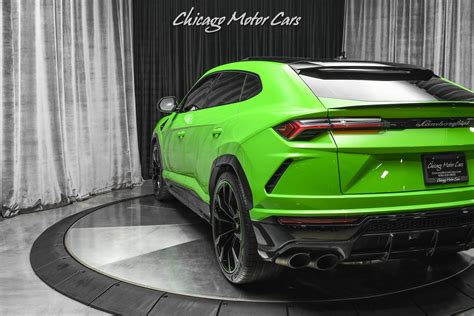 Used 2021 Lamborghini Urus SUV PEARL CAPSULE Verde Mantis GREEN PEARL