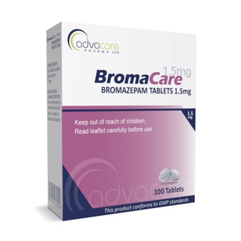 Bromazepam Comprimidos Fabricante AdvaCare Pharma