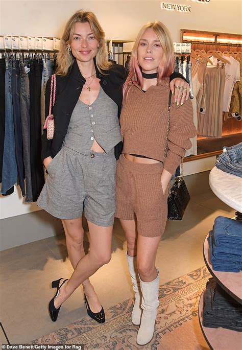 Lady Mary Charteris Flaunts Her Abs In A Knitted Co Ord In Harrods