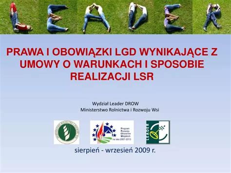 PPT PRAWA I OBOWIĄZKI LGD WYNIKAJĄCE Z UMOWY O WARUNKACH I SPOSOBIE