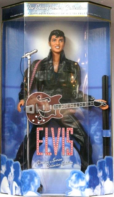 Vintage 1998 Elvis Presley Doll “celebrating The 30th Anniversary Of Elvis 1968 Tv Special