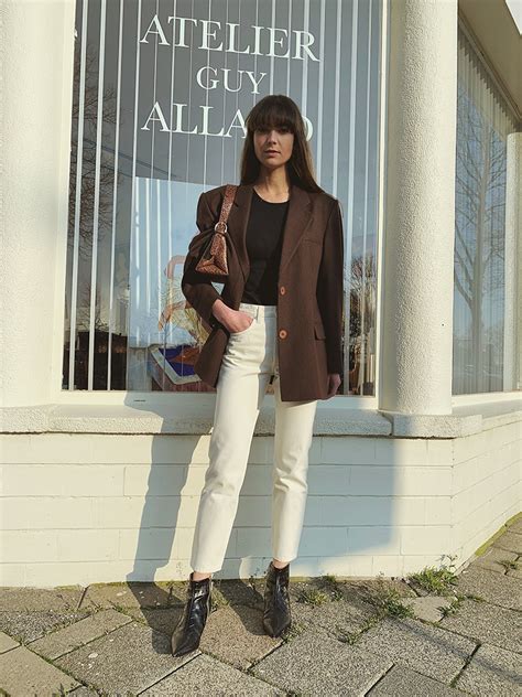 Oversized Brown Blazer MODEDAMOUR