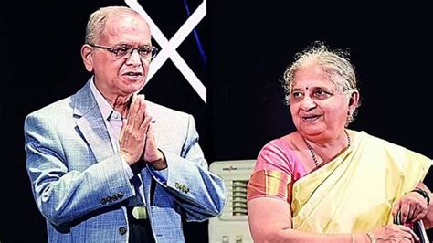 ‘oldies But Got Up At 6 To Vote Narayana Murthy Wife Sudha On Ktaka Polls Latest News