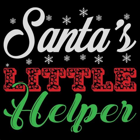 Premium Vector | Santa's little helper